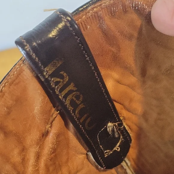 Patchwork Leather Western Boots - Picture 2 of 16